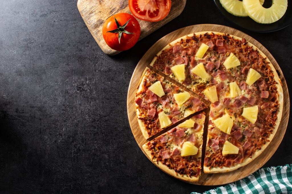 différentes combinaisons pizzas