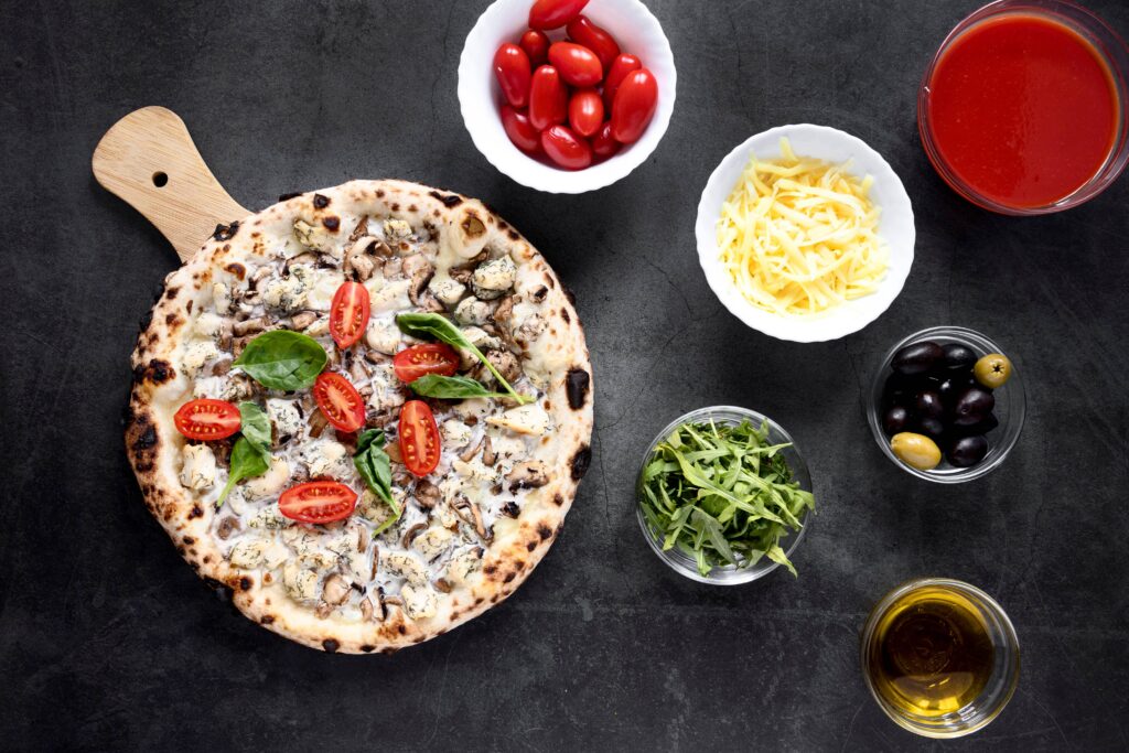 garniture pizza