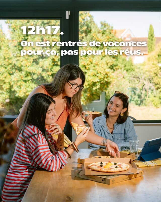 “Pizzas à midi ?” 

Le genre de notif sur l’ordi qui nous avait un peu manqué, quand même. 

Alors les réus et les to-do à rallonge, on n’était pas forcément contents de les retrouver, mais les pauses dej’ entre collègues autour d’une bonne Tutti, ça, OUI ! 🍕 

#tuttipizza #tuttilovers #pizzalovers #pizzatime #pizzagram #foodstagram #pizzafood #fyp #foryou #trend