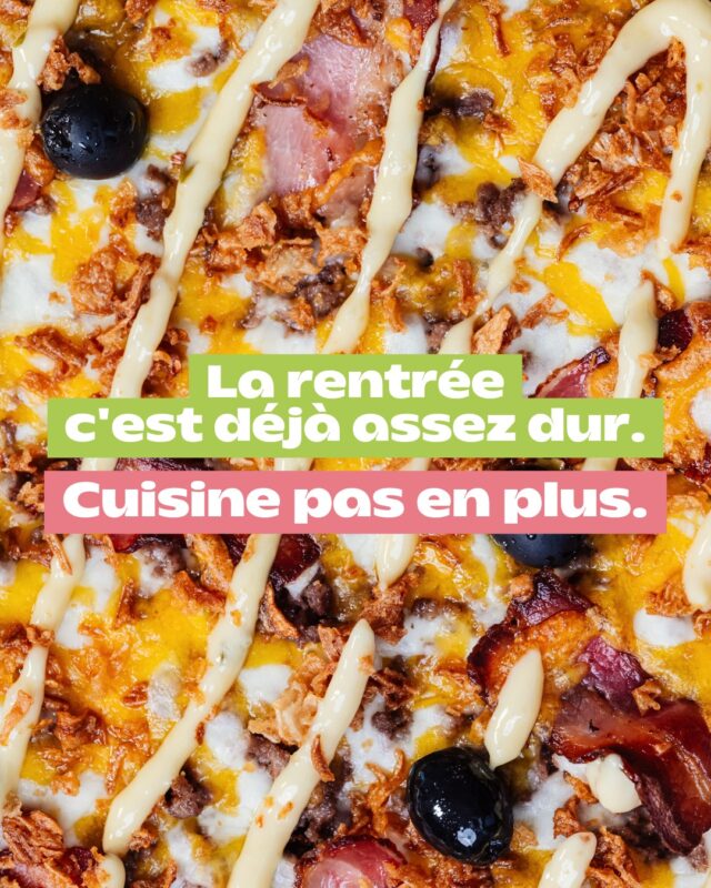 Pourquoi se rajouter de la charge mentale, alors qu’on peut juste se remonter le moral ? 🙄

Franchement, entre le réveil qui pique, l'agenda déjà plein, aucune envie de se poser la question « on mange quoi ce soir » 

On subit peut-être la rentrée, mais c’est le moment de savourer sa pizza ! 🍕

#tuttipizza #tuttilovers #pizzalovers #pizzatime #pizzagram #foodstagram #pizzafood #fyp #foryou #trend