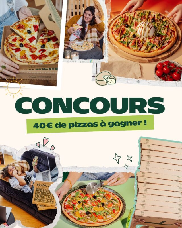 Nouvelle carte = nouvelle raison de vous gâter. 😍

Pour fêter ça, on vous offre 40€ chez Tutti Pizza. De quoi découvrir les nouveautés et se faire plaisir !

Pour participer, c'est simple :

1️⃣ Abonne-toi à ce compte (@tutti_pizza_officiel) 
2️⃣ Like cette publication
3️⃣ Mentionne la personne avec qui tu vas te régaler. 
4️⃣ Partage en story pour doubler tes chances. 

Tirage au sort le 19 mai.

Bon utilisable en une seule fois dans le Tutti Pizza de ton choix. 

Bonne chance à tous, et surtout… bon appétit d'avance. 💛

#tuttipizza #tuttilovers #pizzalovers #pizzatime #pizzagram #foodstagram #pizzafood #concours #concoursinstagram #concoursIG
